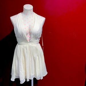 NWT Angel Biba White Marilyn Monroe Dress!